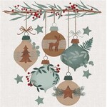 Paper Napkin - Baubles