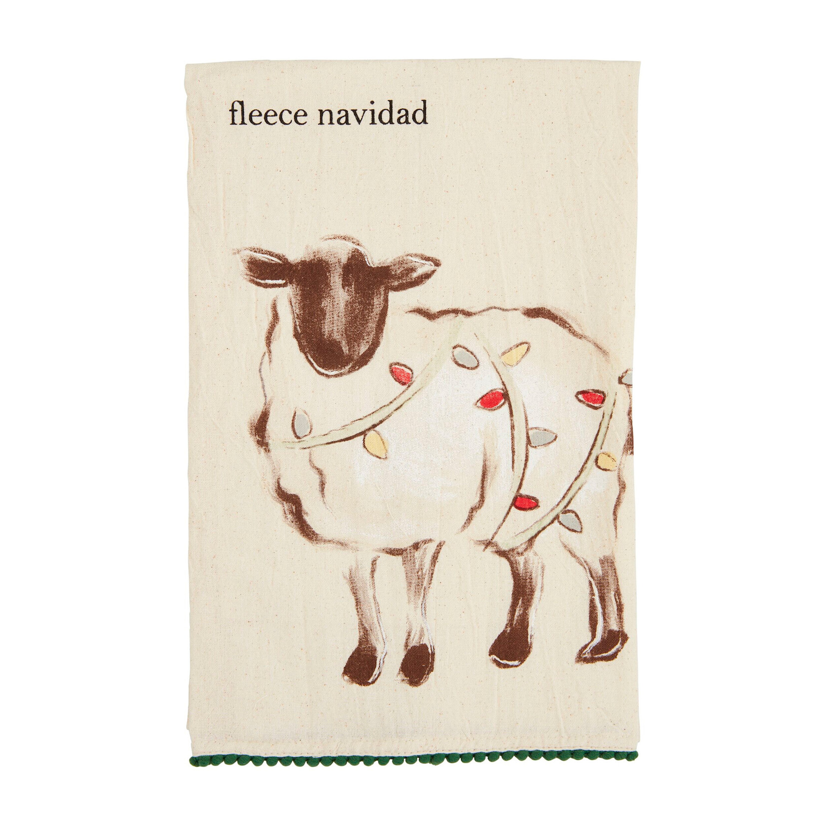 Christmas Sheep Farm Towel
