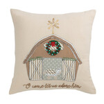 Nativity Applique Pillow
