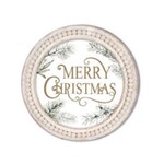Round Christmas Plaque