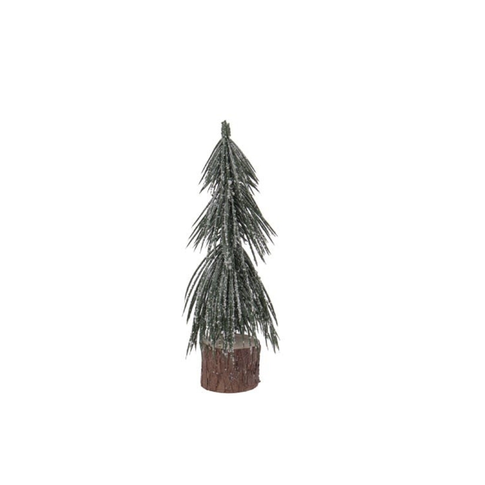 Silver Finish Slim Pine Tree