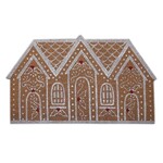 Gingerbread House Doormat