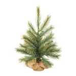 LED Warm White Gold Pine Christmas Tree