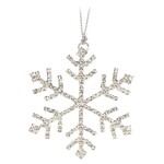 Jewelled Snowflake Ornament