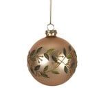 Matte Gold Leaf Ornament