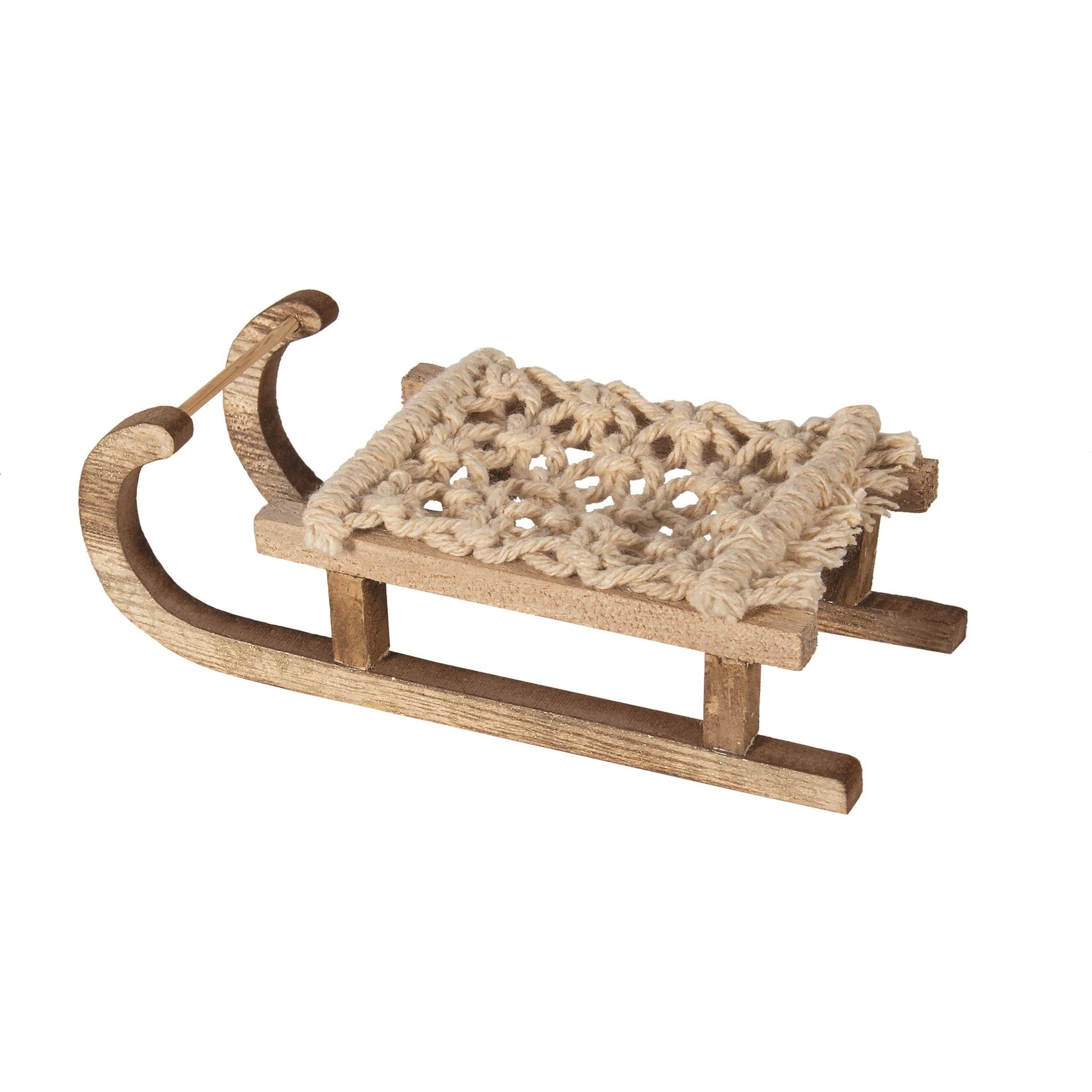 Natural Wood Mini Sleigh