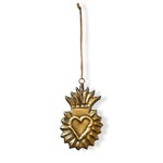 Sacred Heart Metal Ornament