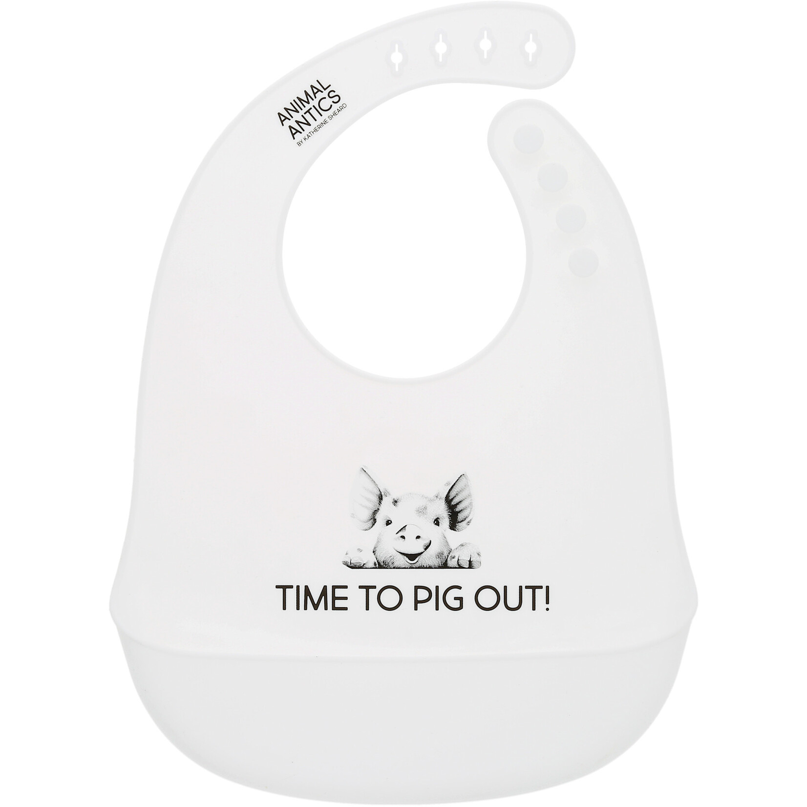 Pig Out - Silicone Catch All Bib