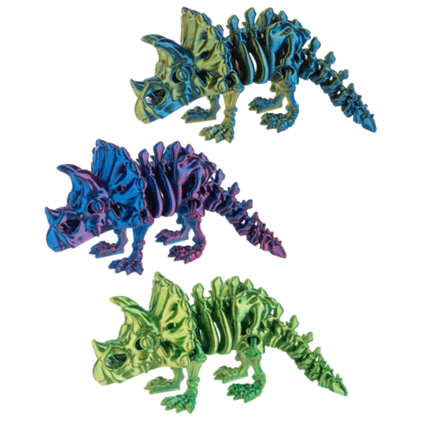 Shimmering Creatures - Triceratops