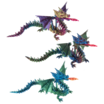 Shimmering Creature - Fire Dragon