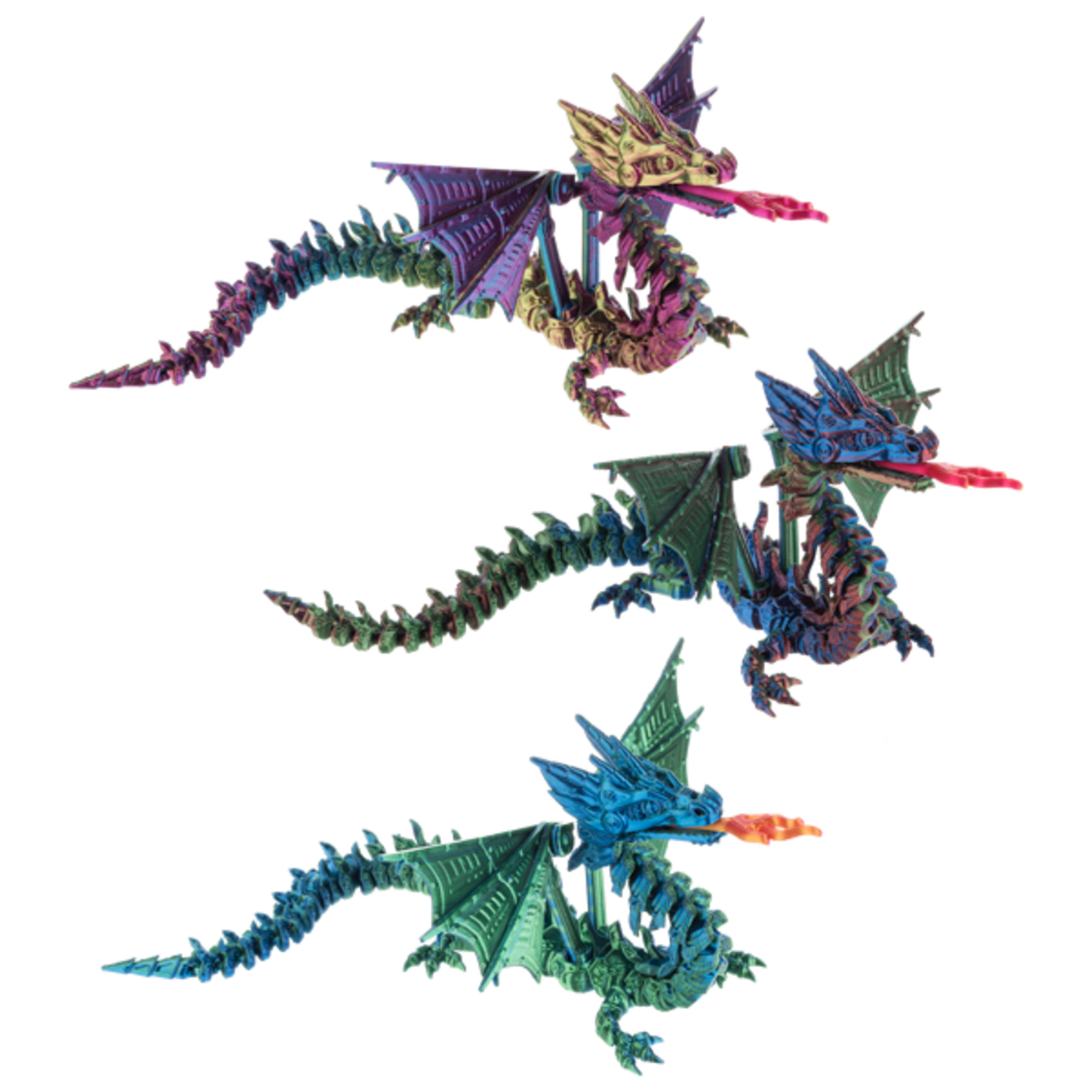 Shimmering Creature - Fire Dragon