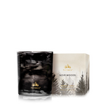 Thymes Noir Woods Boxed Candle