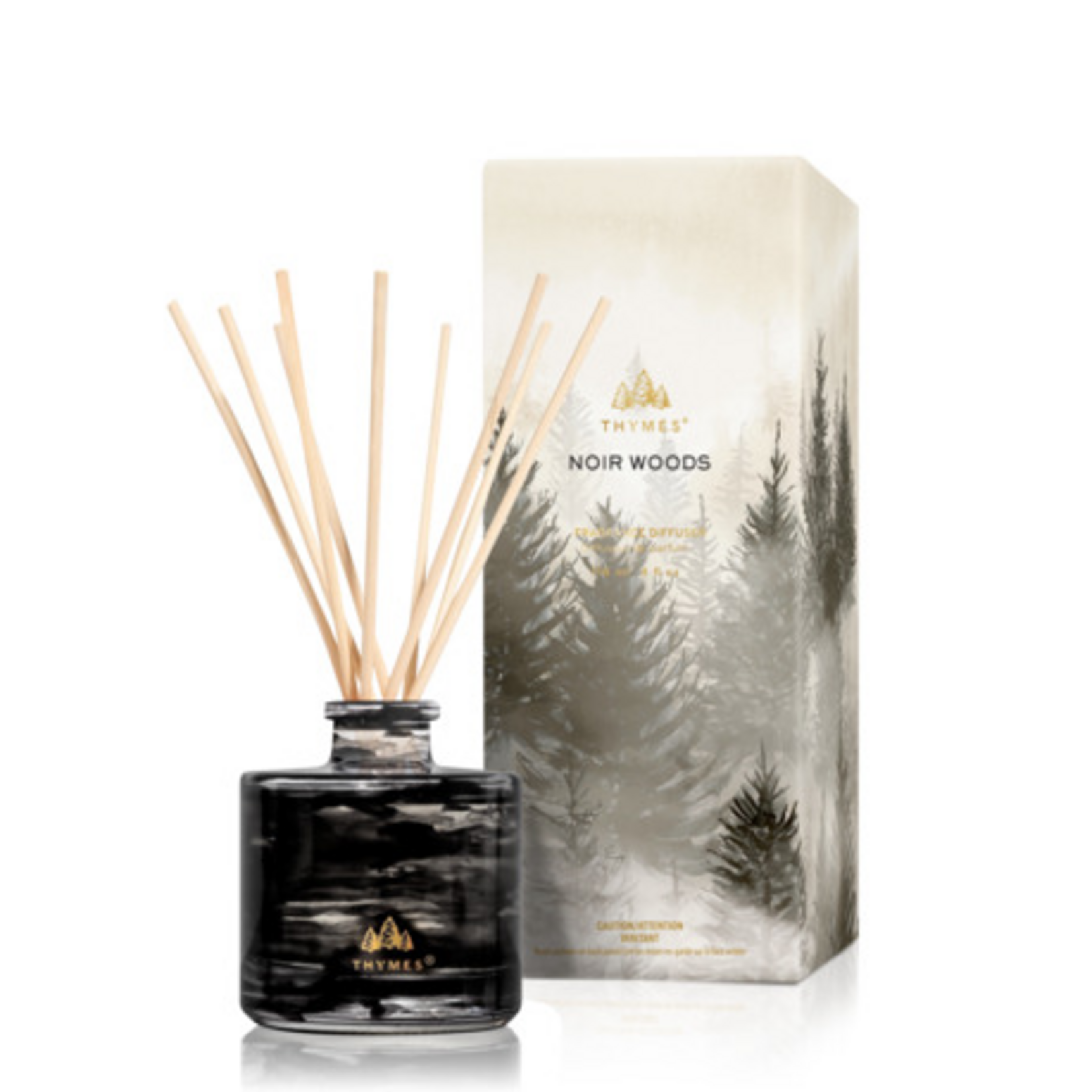 Thymes Noir Woods Petite Diffuser