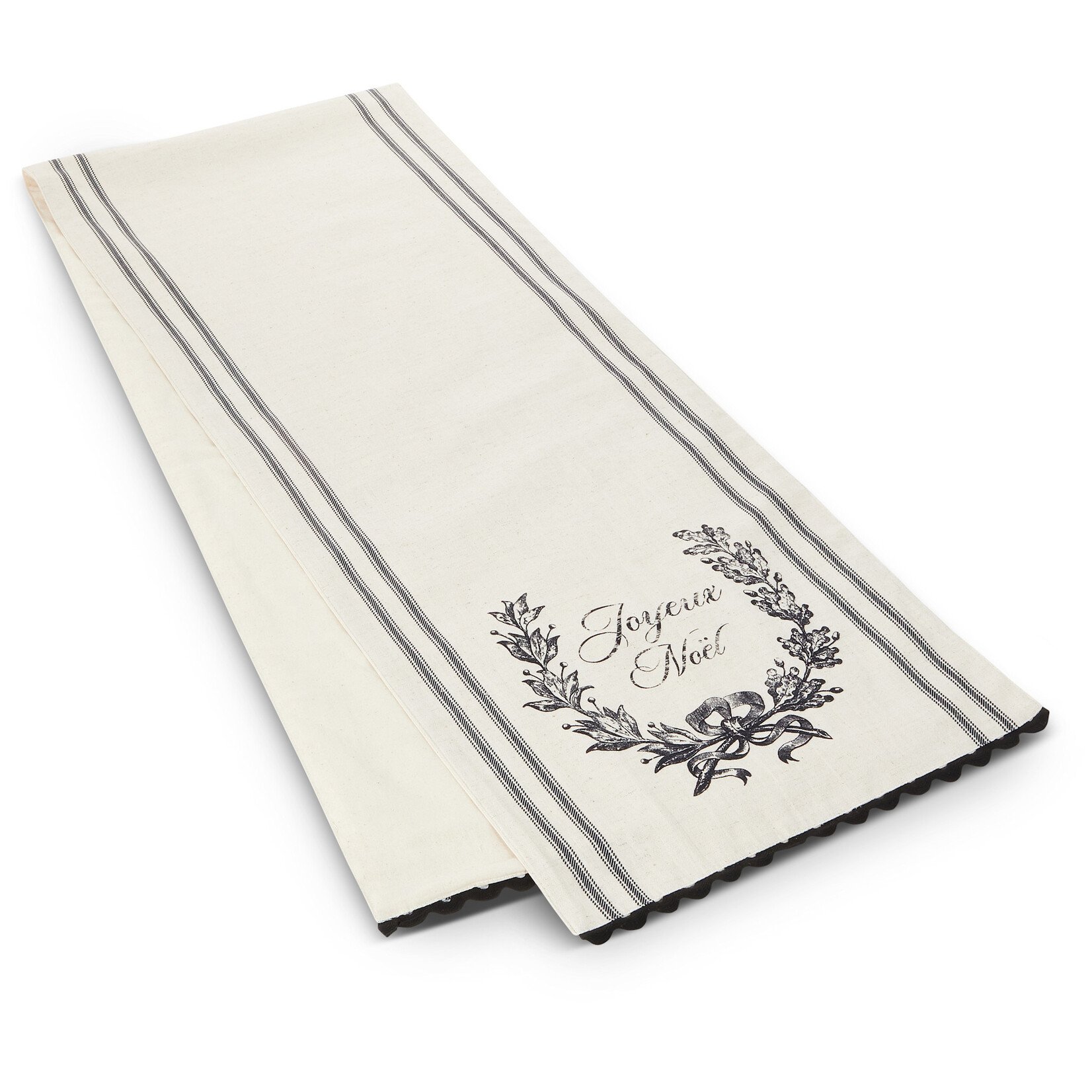French Holiday Table Runner
