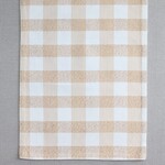 Lurex Check Table Runner - Gold