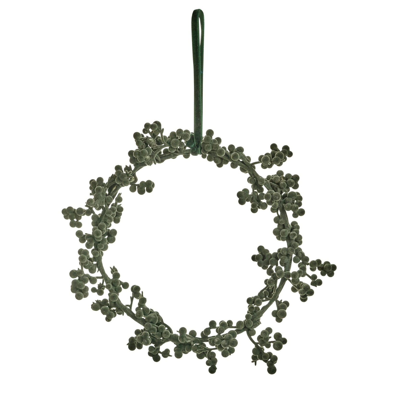 Accents De Ville Velvet Deco Ring Leaf