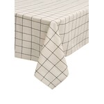 Accents De Ville Cotton Checkered Tablecloth