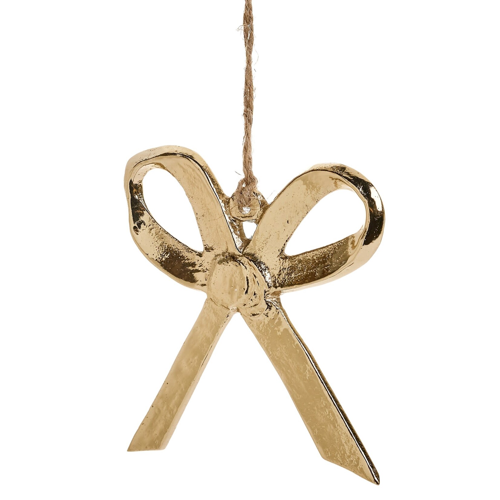 Accents De Ville Gold Bow Ornament
