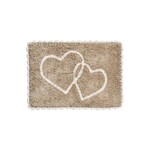 Accents De Ville Crochet Heart Bathmat