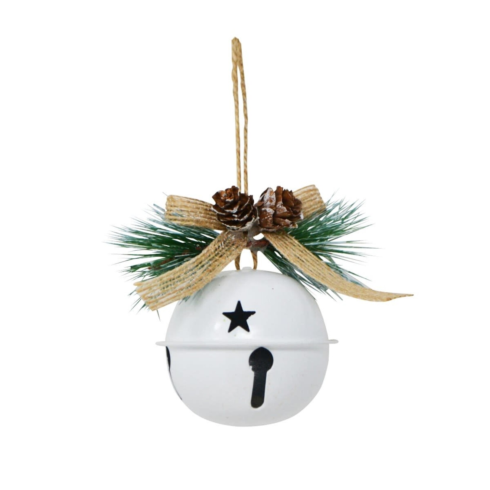 White Bell Ornament
