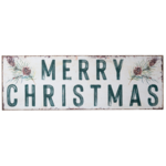 Merry Christmas W/Pine Wall Decor