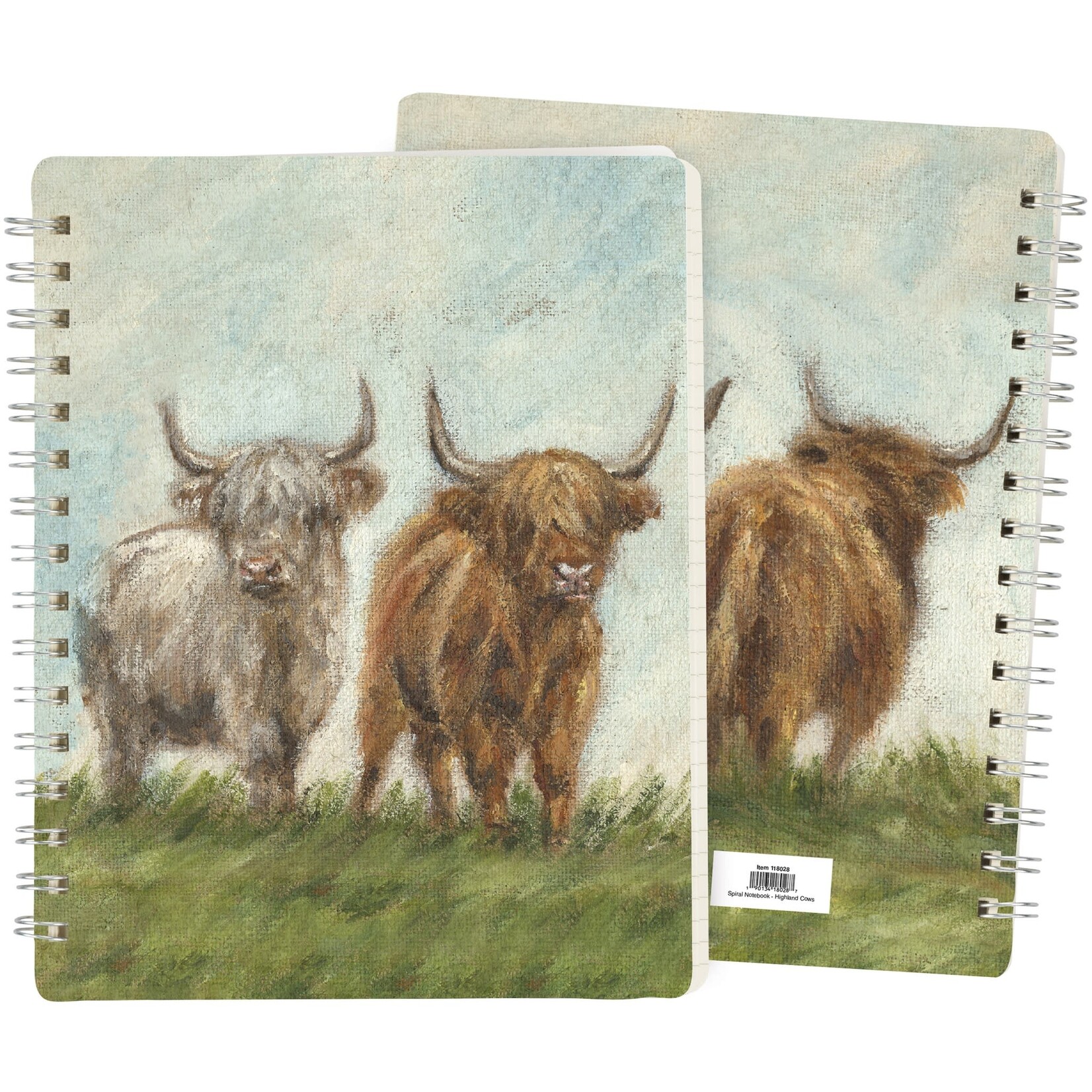 Highland Cow - Spiral Notebook