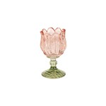 Pink Tulip Tealight Holder