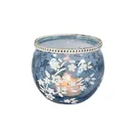 Blue Flower Tealight Holder