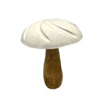 White Enamel Mushroom
