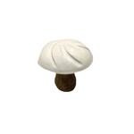 White Enamel Mushroom