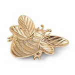 A - Gold Flat Bee Tray - 6"