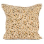 Yellow Daisy Square Pillow
