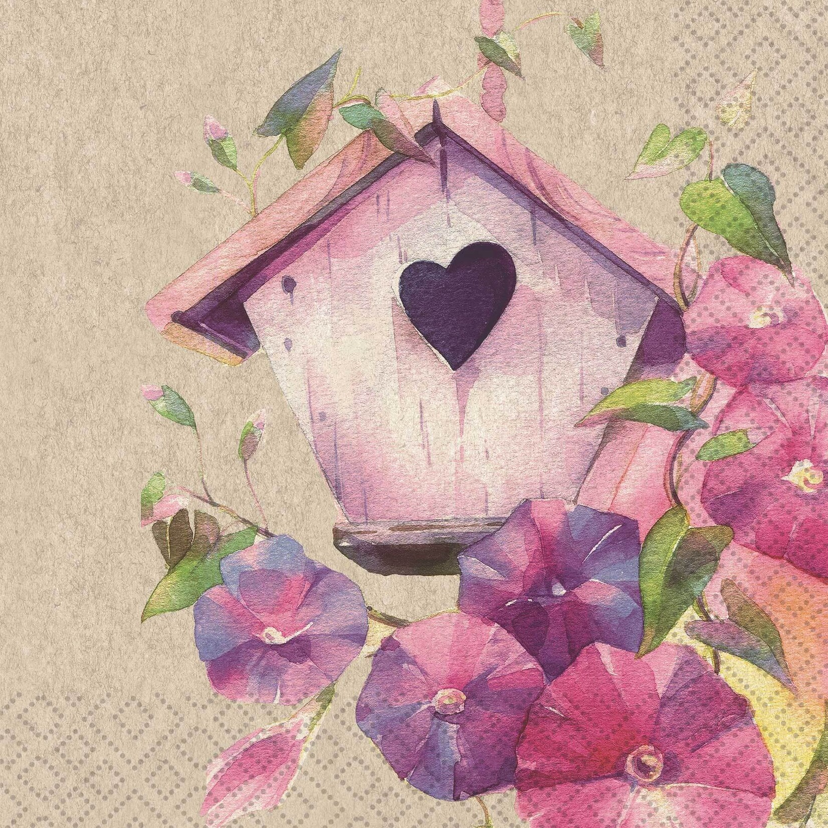 Lovely Home - Naturals Luncheon Napkin