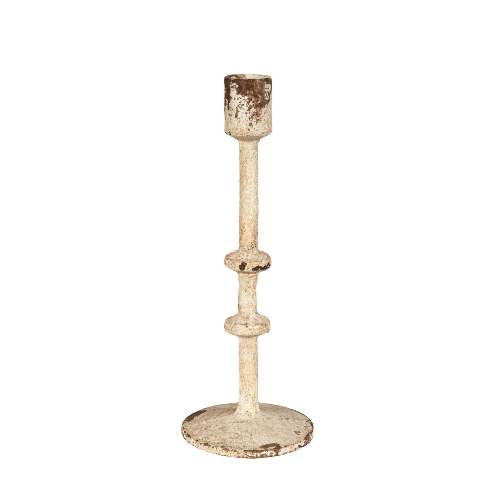 Antique Ivory Taper Holder