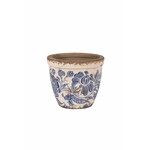 Antique Ivory Stone Flower Pot