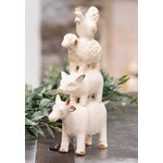 Farm Animal Resin Stack