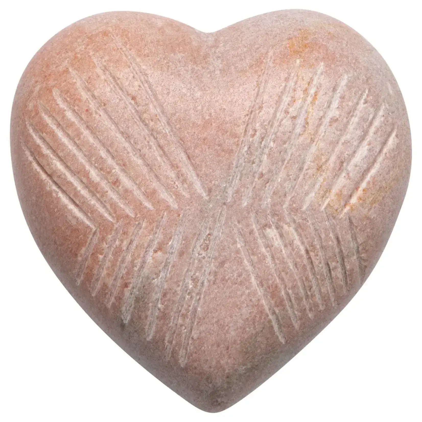 Danica Studios D - Large Pink Marble Heart - 3"