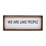 Lake People Sign