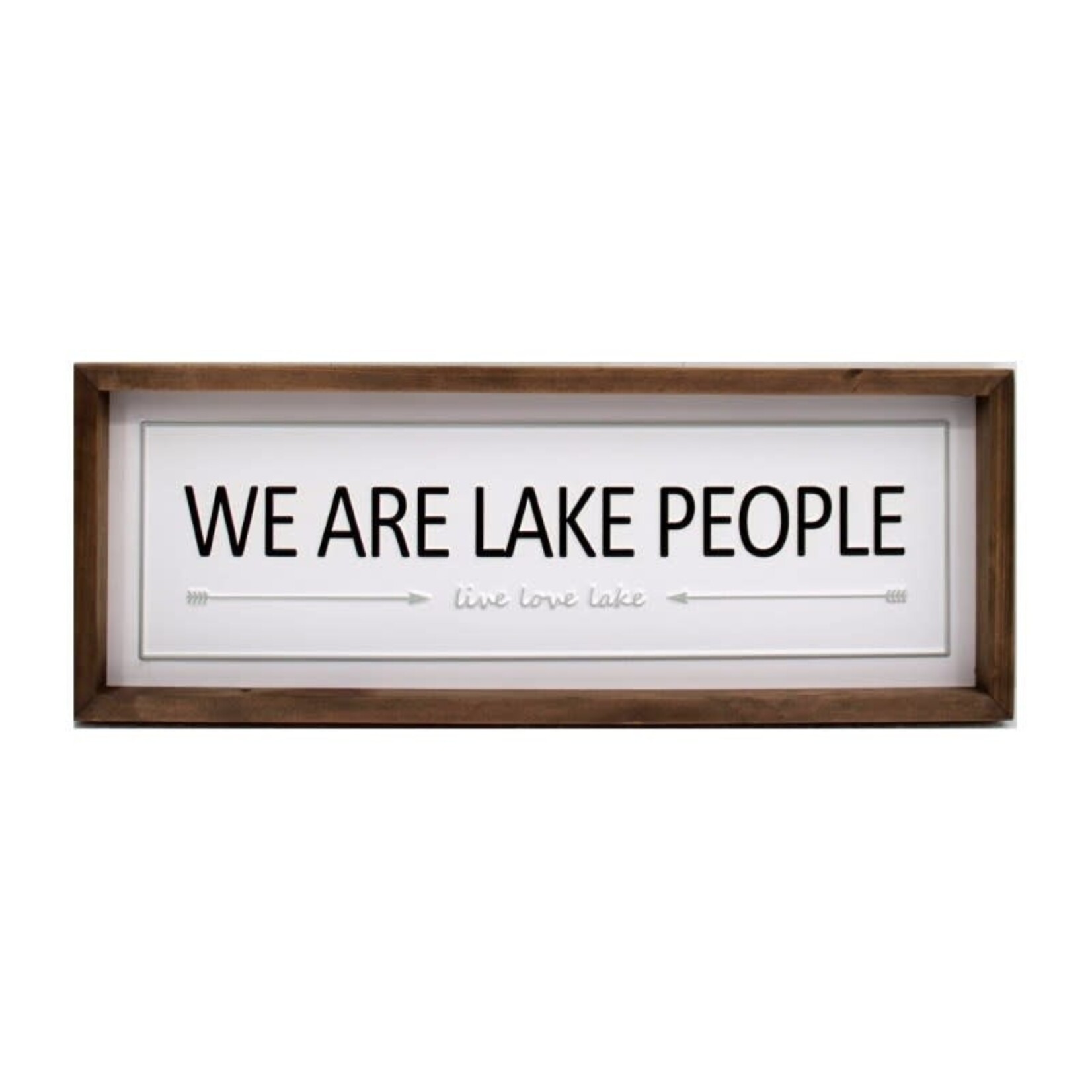 Lake People Sign