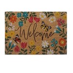 Welcome Floral Doormat