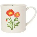 Danica Studios Floral Poppy Mug