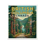 Scenic British Columbia - Swedish Dishcloth