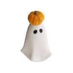 Accents De Ville Small Ghost With Pumpkin