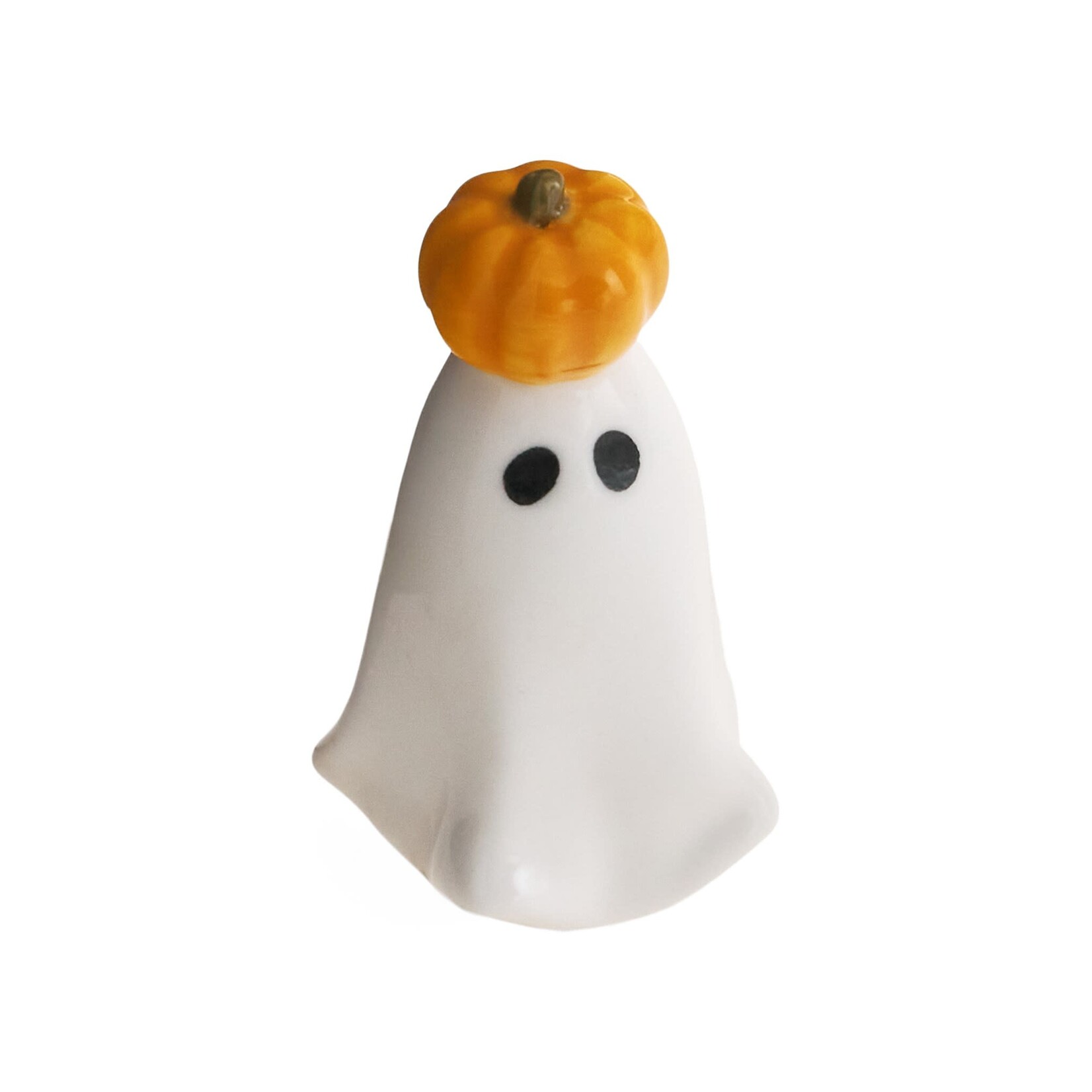 Accents De Ville ADV - Small Ghost W/Pumpkin - 3"