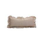 Accents De Ville ADV - Stripes & Ruffles Cushion - 12 X 30"