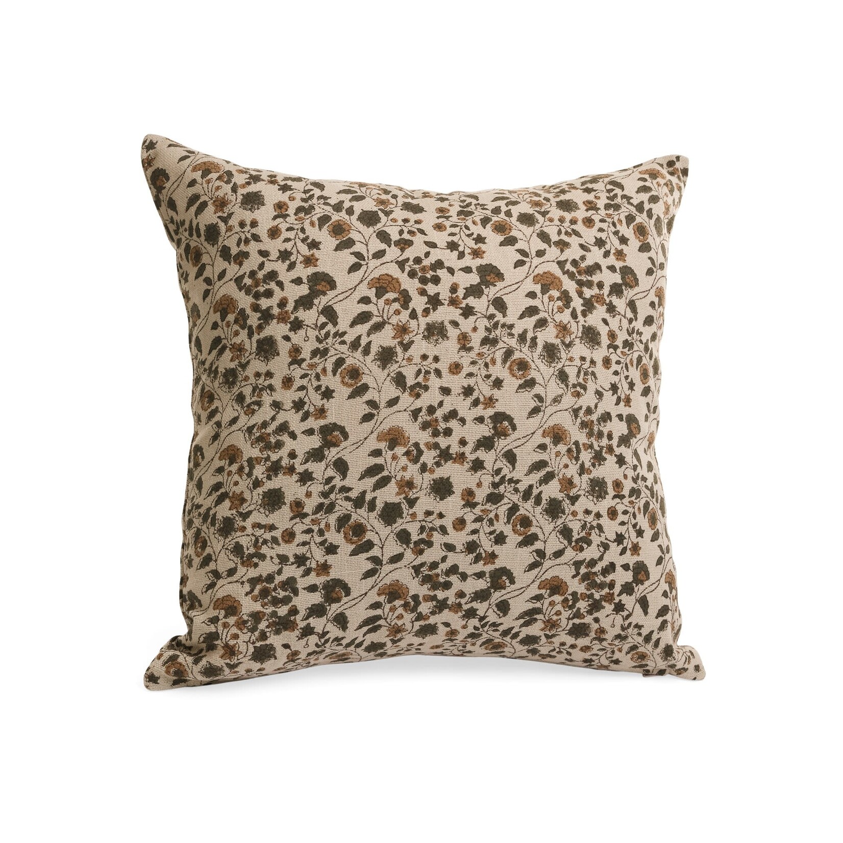 Accents De Ville ADV - Block Print Cotton Cushion - 17"