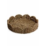 Accents De Ville ADV - Seagrass Round Tray - 11.5 X 2.5"