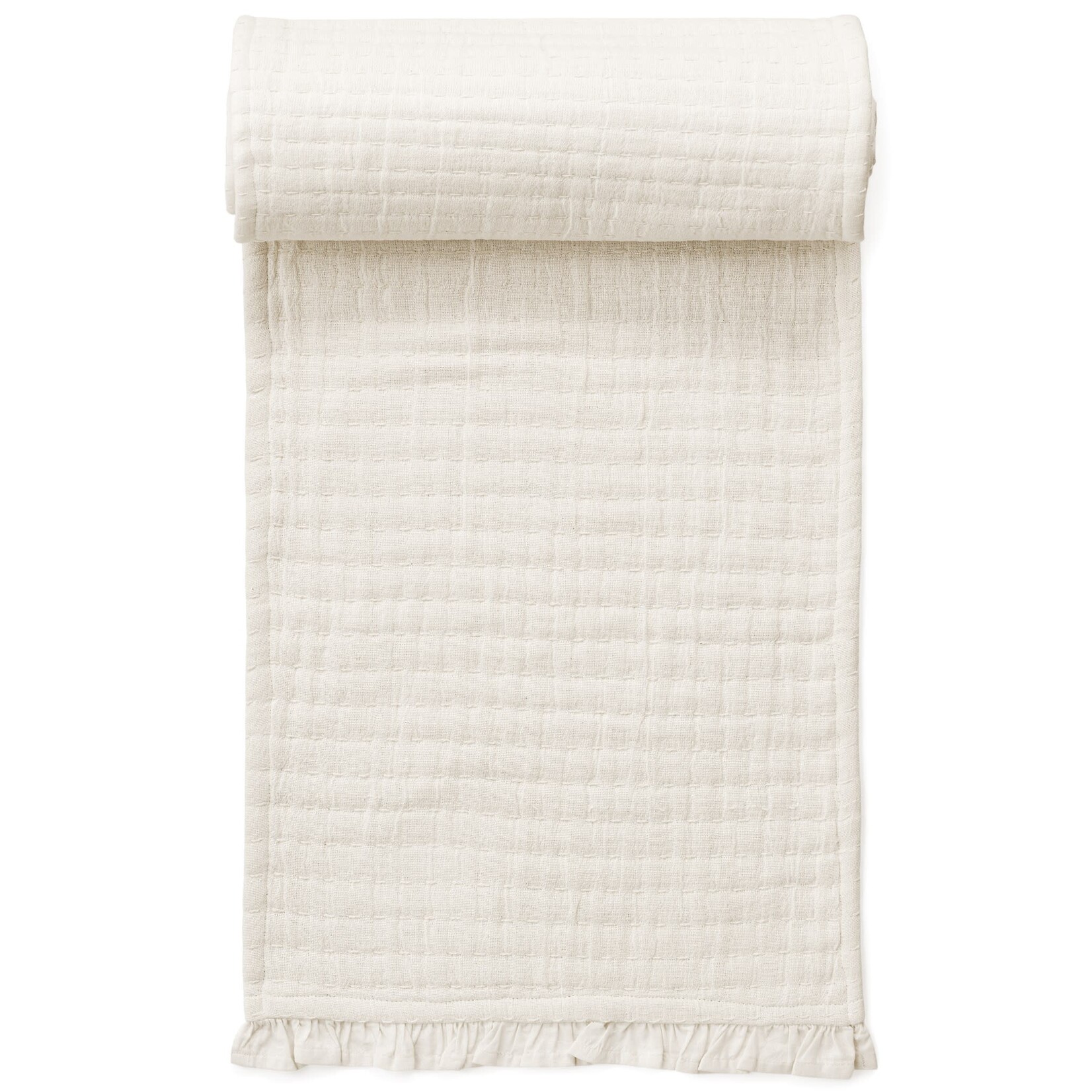 Accents De Ville ADV - Off White Gauz Table Runner - 13X109"