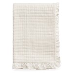 Accents De Ville ADV - Off White Gauz Cotton Throw - 50X60"