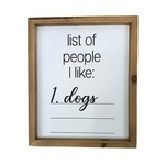I like Dogs Sign